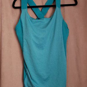 Champion brand criss cross athletic tank top